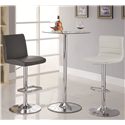 LED 42” Transitioning LED Bar Table ONLY with Chrome Base-COA