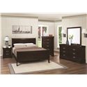 Load image into Gallery viewer, Louis Philippe 4 PCS BEDROOM SET-COA 202411Q-S4
