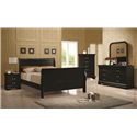 Louis Philippe Vertical Mirror 203964-COA