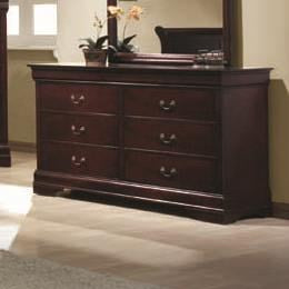 Louis Philippe Transitional Dresser-COA