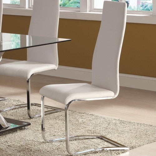 Dining Chair with Chrome Legs 100515-COA