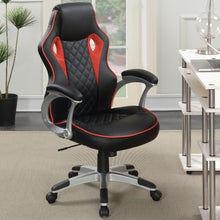 Load image into Gallery viewer, Office Chairs Computer Chair with Red Accents-COA