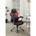 Office Chairs Computer Chair with Red Accents-COA