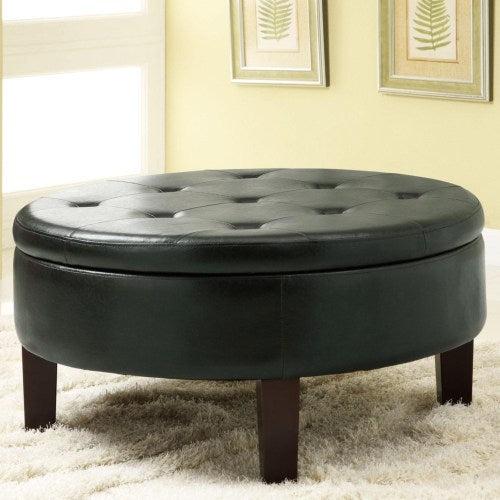 ROUND OTTOMAN 501010-COA