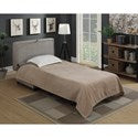 Grey Sleeper Ottoman 550338-COA
