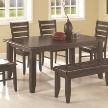 Load image into Gallery viewer, Page Contemporary Rectangular Semi-Formal Dining Table 6 PK-COA