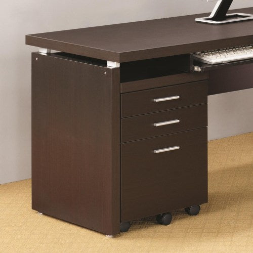 Skylar Mobile Pedestal with 3 Drawers and Casters-COA