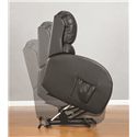Leather Power Lift Recliner 600416-COA