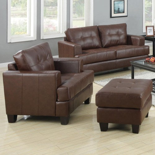 Samuel Chair w/ Ottoman 504073+74-COA