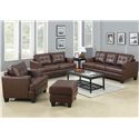 Samuel Chair w/ Ottoman 504073+74-COA