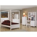 Selena Computer Desk with Drawer Storage-COA