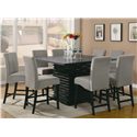 Stanton  24 Inch Gray Bar Stool-COA
