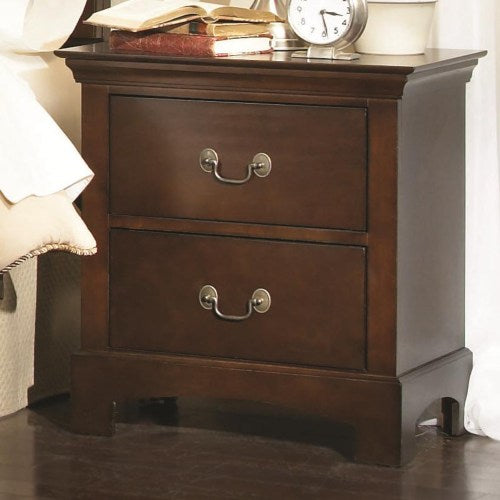 Tatiana Transitional Two Drawer Night Stand