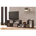 Load image into Gallery viewer, TV CONSOLE AND BOOKCASE 800329-COA