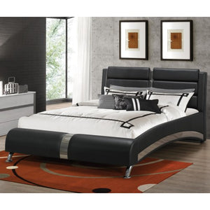 Queen Jeremaine Upholstered Bed Only 300350-COA