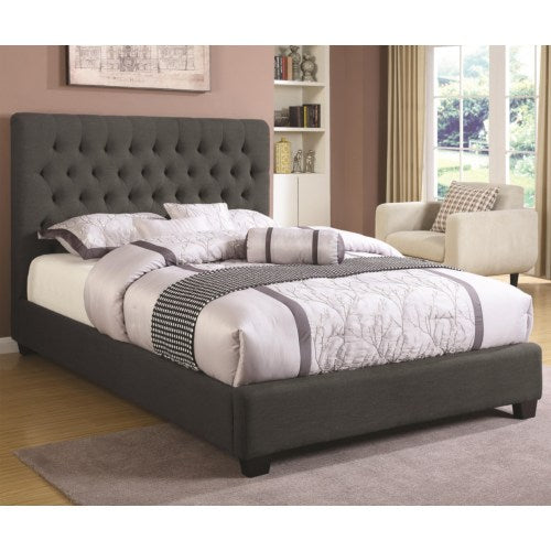 Chloe Upholstered QUEEN BED ONLY 300529-COA