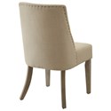 Florence Upholstered Beige Dining Chair