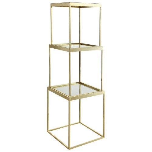Home Accents Three Piece Brass Etagere *NOT AVAILABLE*