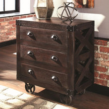 Load image into Gallery viewer, Home Accents Accent Cabinet with Rough-Sawn Finish