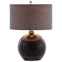Lamps Table Lamp with Dark Grey Base