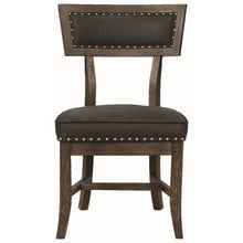 Load image into Gallery viewer, Mayberry Rustic Dining Chair with Nailhead Trim
