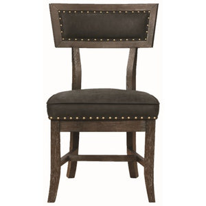 Mayberry Rustic Dining Chair with Nailhead Trim