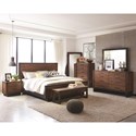 Ellison Industrial Nightstand with USB Ports