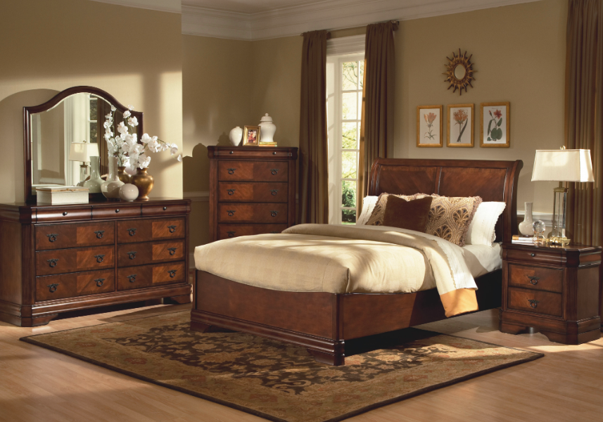 QUEEN BEDROOM SET 4PC -SHERIDAN-NC