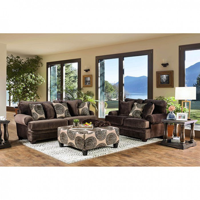 SOFA & LOVESEAT 5142BR-FOA
