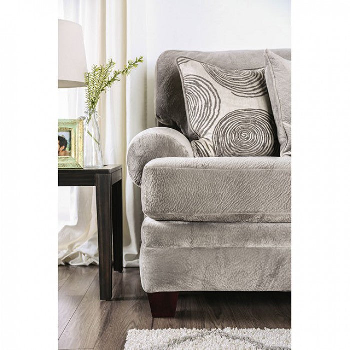 Bonaventura 5142GY-SOFA & LOVESEAT-FOA
