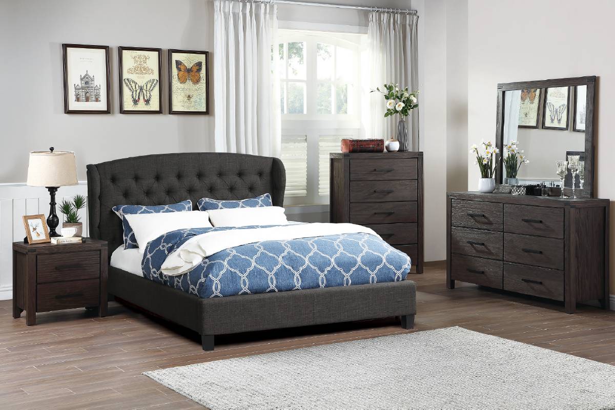 QUEEN BED 9440-POU