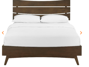 QUEEN BED FRAME MOD-5833-WAL
