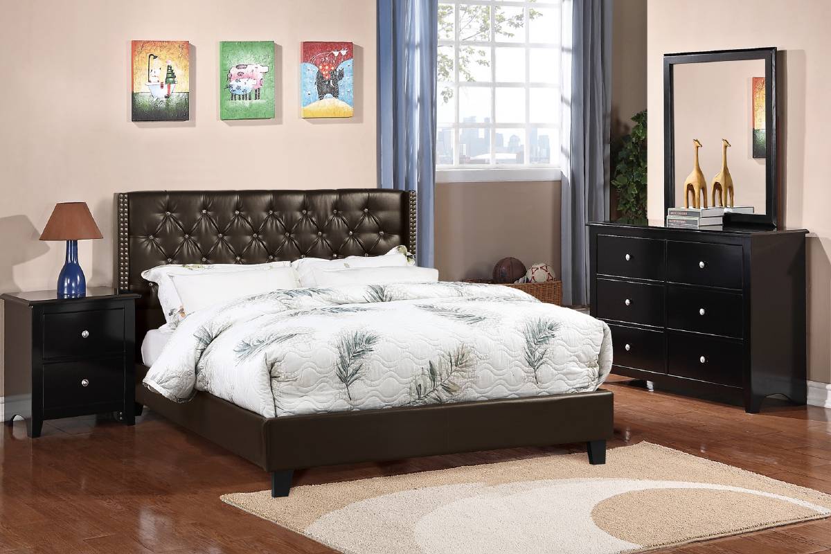 QUEEEN BED 9589-POU
